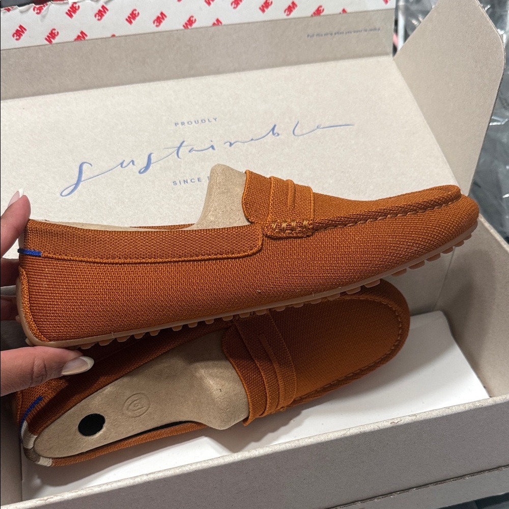 Rothy's Orange Loafers